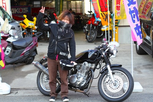 ヤマハ Sr400カスタム納車です 埼玉県戸田市 中古バイク販売 買取